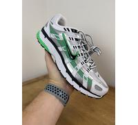 Nike P-6000 CD6404-104 White/Metallic Silver/Spring Green Size UK 7.5 BNIB