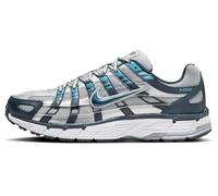 Nike P-6000 CD6404-402 Men's Shoes Armory Navy/Flat Silver/White/Metallic Silver) Size 8
