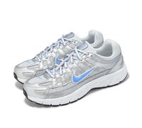 Nike P-6000 GS Metallic Silver University Blue Kids Youth Casual Shoe HV5064-007