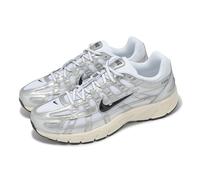 Nike P-6000 Metallic Flat Silver Men Lifestyle Casual Shoes Sneakers CD6404-105