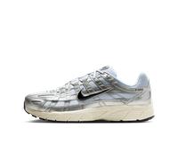 NIKE Men's P-6000 Sneaker, White Black Metallic Silver Flt Silver, 3 UK