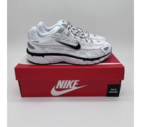 Nike P-6000 White Black Metallic Silver UK 6 6.5 7 7.5 8 8.5 9 9.5 10 US New