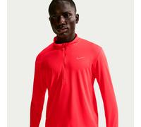 Nike Pacer Half-Zip Running shirt Men - lightred, silver, Size S