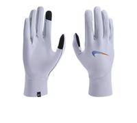 NIKE RUNNING GLOVES MENS PACER THERMA FIT TECH TOUCH SCREEN PHONE HI-VIZ BLUE