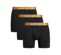 Nike Pack of 3 Long Leg Logo Print Boxers Black Multi