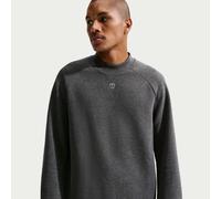 Nike Par Men's Therma-FIT Golf Crew-Neck Top - Black - Embroidered Shield Logo S