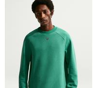 Nike Par Men's Therma-FIT Golf Crew-Neck Top - Green - Embroidered Shield Logo M Tall