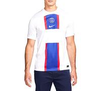 NIKE Paris Saint-Germain FC DN2740 PSG Df Stad T-Shirt Men's White/Old Royal/White XS