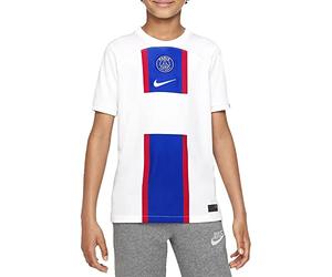Nike Paris Saint-Germain FC Men's Psg Dri Fit Stadium 3r T Shirt, White/Old Royal/White, S