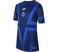 Nike Paris Saint-Germain Pre-Match Junior Short Sleeve Top 2019/2020 Size: Youth Extra Large - 13-15 years, Colour: Blue