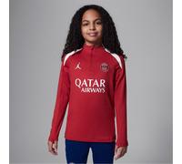 Nike Paris Saint Germain Strike Fourth Drill Top 2025 Juniors XL Red/Phantom
