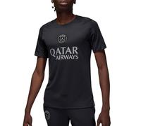 Nike Paris Saint-Germain Strike Fourth Men's Jordan Dri-FIT Football Short-Sleeve Top - Black - Polyester S