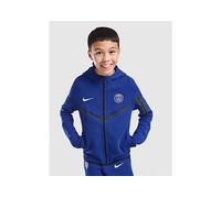 Nike Paris Saint Germain Tech Fleece Hoodie Junior - Blue - Kids 8-10Y