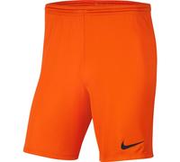 Nike Park III Knit Short - Safety Orange/Black