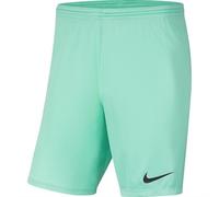 NIKE BV6855-354 Dri-FIT Park 3 Shorts Men's HYPER TURQ/BLACK Size S