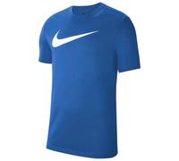 Nike Park20 Swoosh Cw6936 Short Sleeve T-shirt Blue M Man
