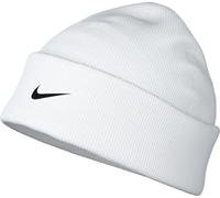 Nike Peak HF0187-100 Swoosh Beanie, White/Black, 1SIZE