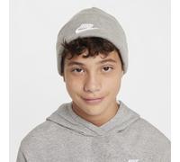 Nike Peak Older Kids' Beanie - Grey - Polyester/Nylon ONE SIZE