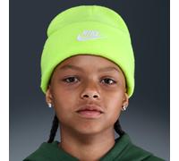 Nike Peak Older Kids' Beanie - Yellow - Polyester/Nylon ONE SIZE