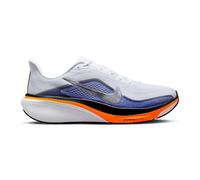 Nike Mens Air Zoom Pegasus 42, White/Metallic Silver/Lapis/Total Orange, 12