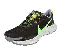 NIKE Pegasus Trail 3 Mens Running Trainers DA8697 Sneakers Shoes (UK 6.5 US 7.5 EU 40.5, Black Green Strike asken Slate 004)