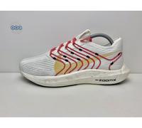 Nike Pegasus Turbo Zoom X Flyknit Next Nature Running Trainers Shoes White Red