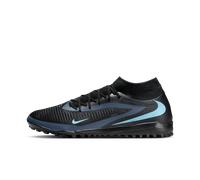 Nike Phantom 6 High Academy Turf Football Shoes - Black 8