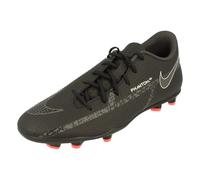NIKE DA5640-001 Phantom GT2 Club MG Sneaker Adult Black/Summit White-Bright Crimson 10