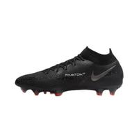 NIKE Phantom Gt2 Dynamic Fit Elite Fg Football Shoes Black Dk Smoke Grey Summit White 7.5