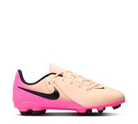 Nike Phantom GX II Juniors Firm Ground Football Boots 5 Orange/Pink