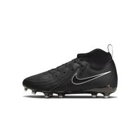 Nike Phantom Luna II Academy F/Mg Football Shoe Black/Black 4