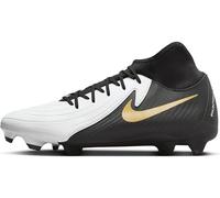 Nike Phantom Luna II Academy Fg/Mg Football Shoe White/Black/MTLC Gold Coin 9.5