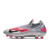 Nike Phantom Vision 2 Elite DF FG 'Metallic Grey Crimson' CD4161-906 8.5