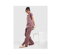 Nike Phoenix Fleece Wide Leg Joggers - Purple - Womens L