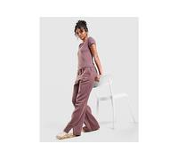Nike Phoenix Fleece Wide Leg Joggers - Purple - Womens M