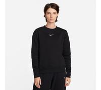 Nike Phoenix Fleece Women's Crew-Neck Sweatshirt - Black - Cotton/Polyester L (UK 16-18)