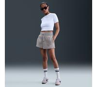 Nike Sportswear Phoenix Fleece Women's High-Waisted Loose Shorts - Grey - Cotton/Polyester XXL (UK 24-26)