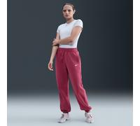Nike Phoenix Fleece Women's High-Waisted Oversized Tracksuit Bottoms - Purple - Cotton/Polyester XXL (UK 24-26)