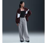 Nike Phoenix Fleece Women's High-Waisted Wide-Leg Trousers - Grey - Cotton/Polyester XL (UK 20-22)