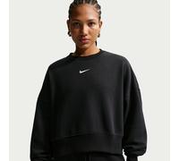 Nike Sportswear Phoenix Fleece Womens Over Oversized Crewneck Sweatshirt M Black