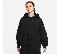 Nike Phoenix Fleece Women's Over-Oversized Pullover Hoodie - Black - Cotton/Polyester M (UK 12-14)