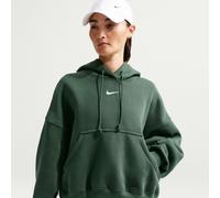 Nike Phoenix Fleece Women's Over-Oversized Pullover Hoodie - Green - Cotton/Polyester XL (UK 20-22)