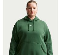 Nike Phoenix Fleece Women's Oversized Pullover Hoodie - Green - Cotton/Polyester 2X