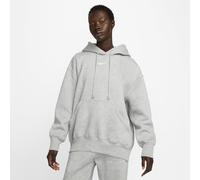 Nike Phoenix Oversized Hoodie - Dark Grey Heather - Womens XS