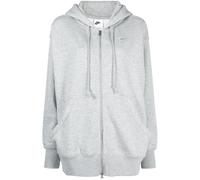 Nike Phoenix logo-embroidered zip-up hoodie - Grey XS-S-M