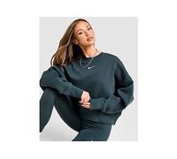 Nike Phoenix Oversized Crew Sweatshirt - Green - Womens XS