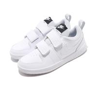 Nike Pico 5 PSV White Black Strap Kids Preschool Athletic Shoes AR4161-100
