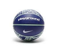 Nike Playground 8P Size 7 Basketball Deep Royal Blue / Vapor Green / (White)