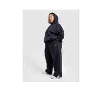 Nike Phoenix Fleece Women's High-Waisted Trousers - Black - Cotton/Polyester 2X