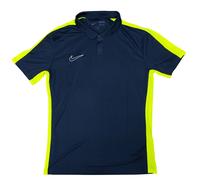 Nike Polo Shirt Mens L Navy Blue Dri-Fit Slim Fit Golf Short Sleeve Sustainable